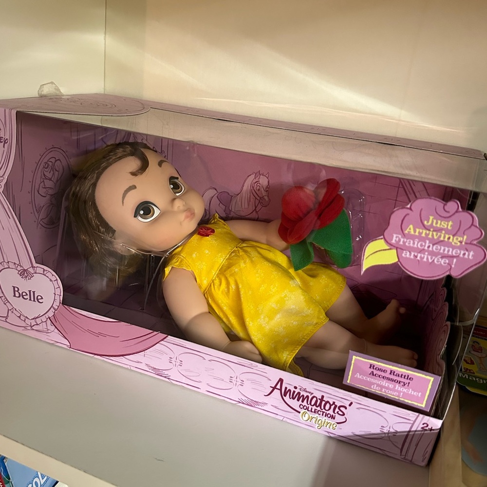 Disney Animator’s Baby Doll Belle Origins Series NEW